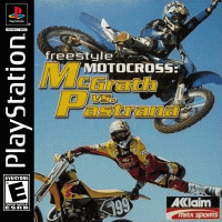 Freestyle Motocross McGrath vs. Pastrana PAL Playstation PAL box art